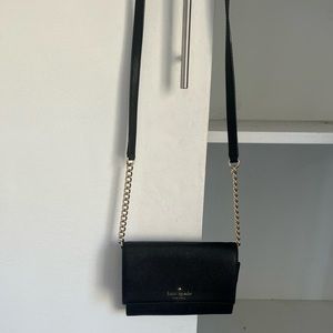 Black Kate spade cross body